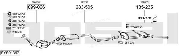 Bosal SYS01367