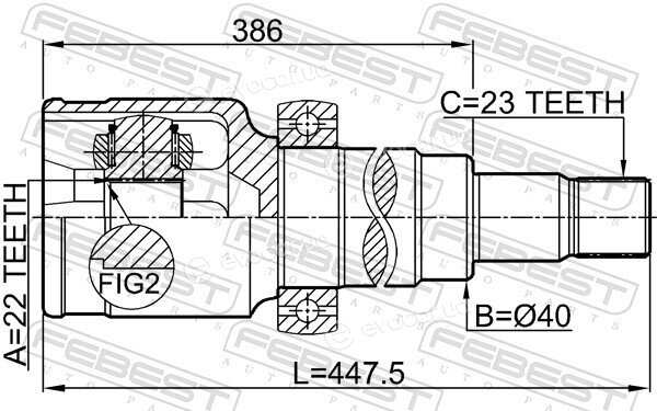 Febest 2111-CB8