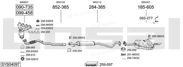 Bosal SYS04097