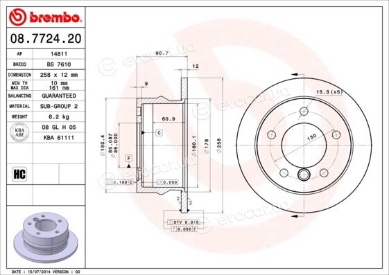 Brembo 08.7724.20