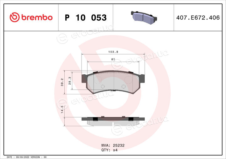 Brembo P 10 053