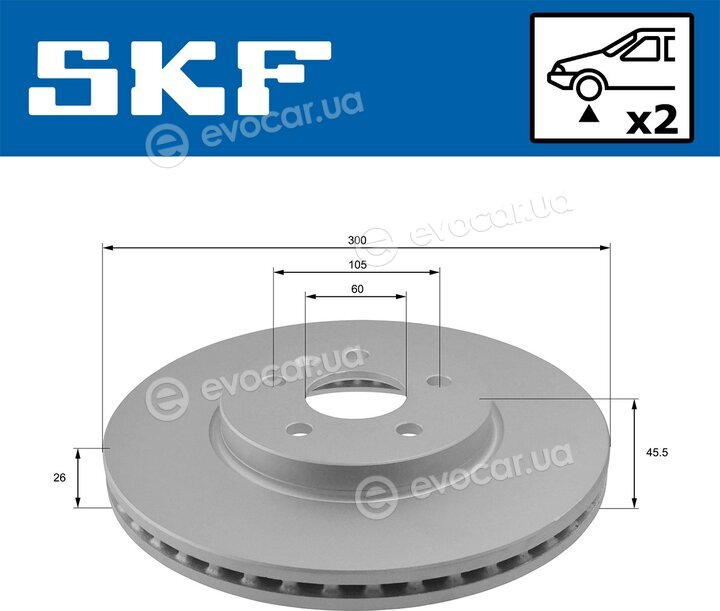 SKF VKBD 80221 V2