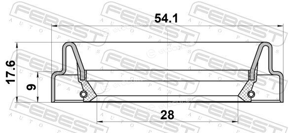 Febest 95FDS-30540918X