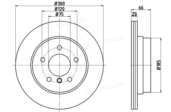 Hella Pagid 8DD 355 129-331