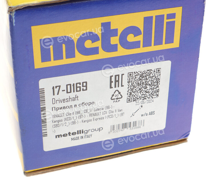 Metelli 17-0169