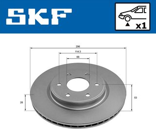 SKF VKBD 81313 V1