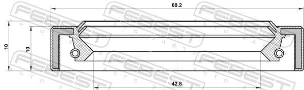 Febest 95IAS-44691010X