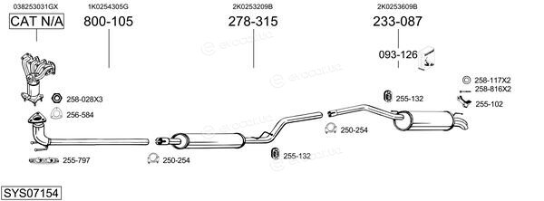 Bosal SYS07154