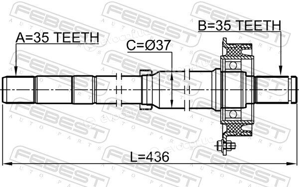 Febest 2112-ESC
