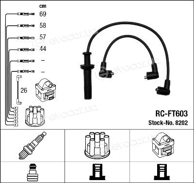 NGK / NTK RC-FT603