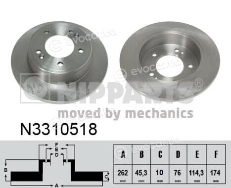 Nipparts N3310518