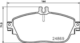 Hella Pagid 8DB 355 019-721