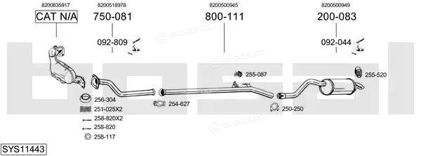 Bosal SYS11443