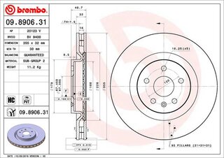 Brembo 09.8906.31