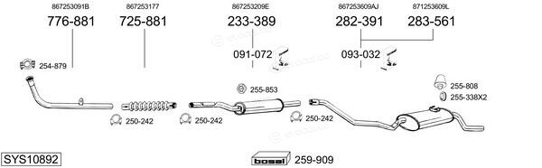 Bosal SYS10892