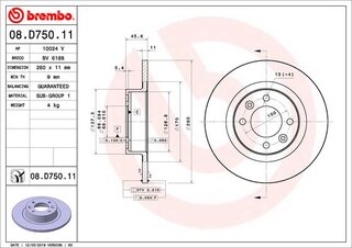 Brembo 08.D750.11