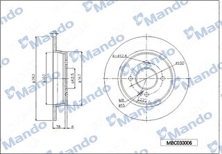 Mando MBC030006