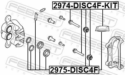 Febest 2974-DISC4F-KIT