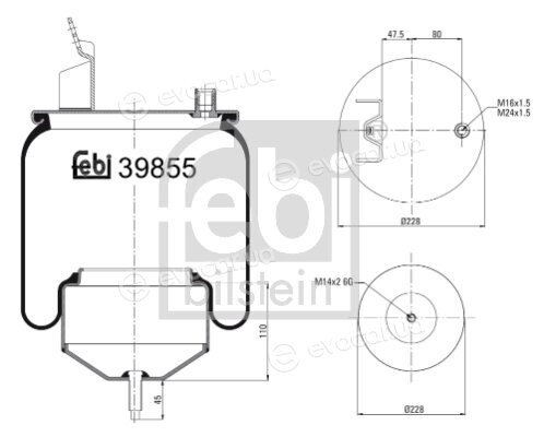 Febi 39855