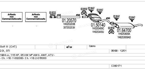 MTS C380171002974