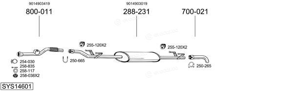 Bosal SYS14601