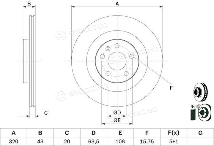 Bosch 0 986 479 E87