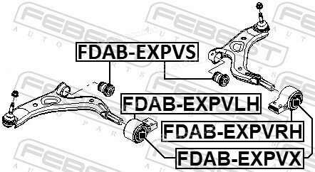 Febest FDAB-EXPVRH