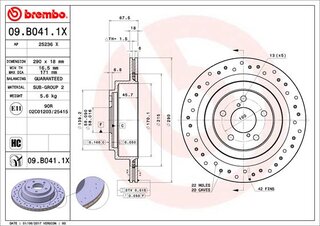 Brembo 09.B041.1X