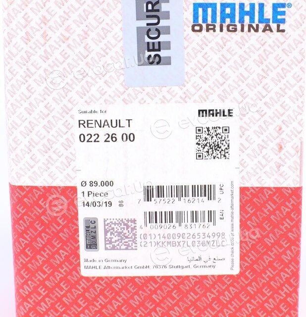 Mahle 022 26 00