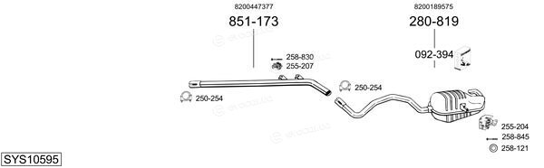 Bosal SYS10595