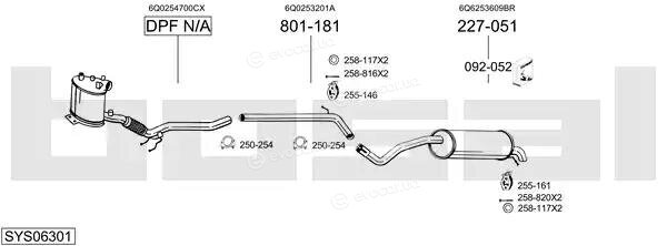 Bosal SYS06301