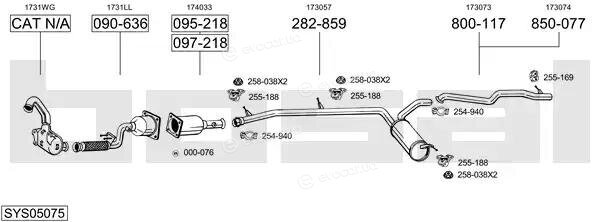 Bosal SYS05075