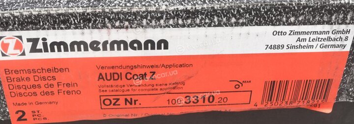 Zimmermann 100.3310.20