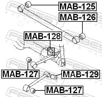 Febest MAB-125