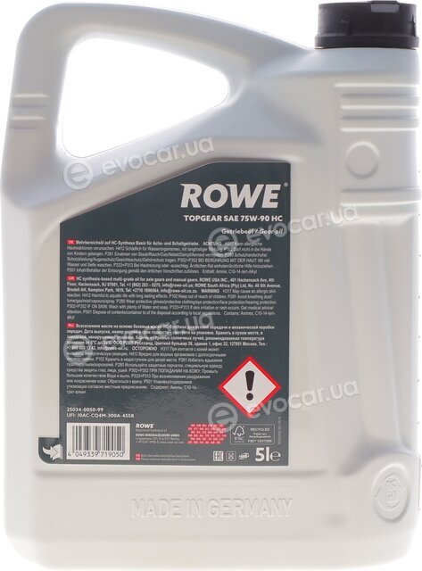 Rowe 25034-0050-99