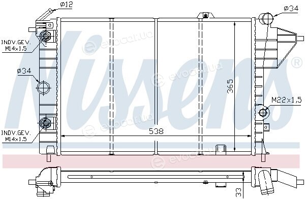 Nissens 630551