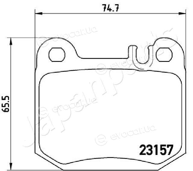 Japanparts PP-0519AF