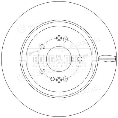Borg & Beck BBD5614