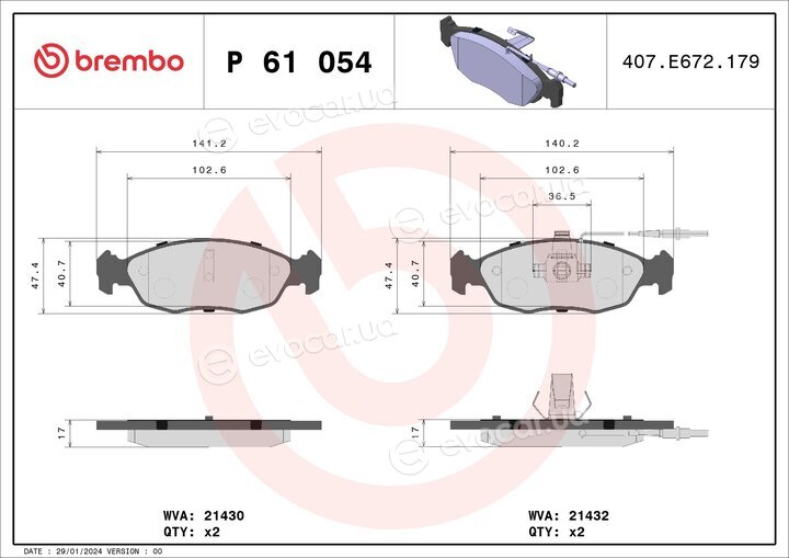 Brembo P 61 054