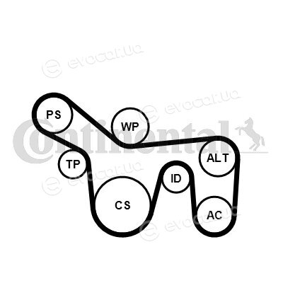 Continental 6PK1715K1