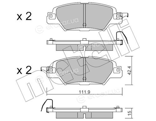 Metelli 22-1158-0