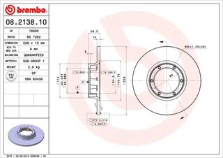 Brembo 08.2138.10