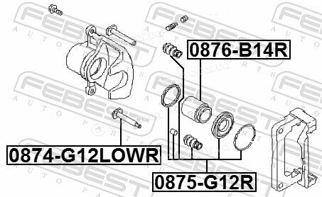 Febest 0874-G12LOWR