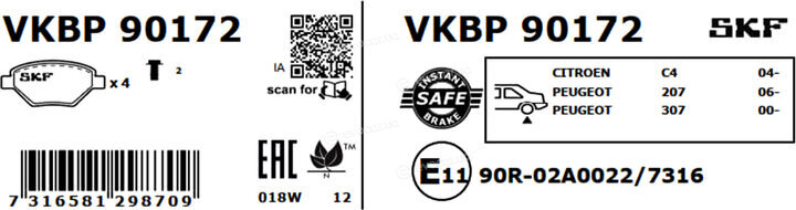 SKF VKBP 90172