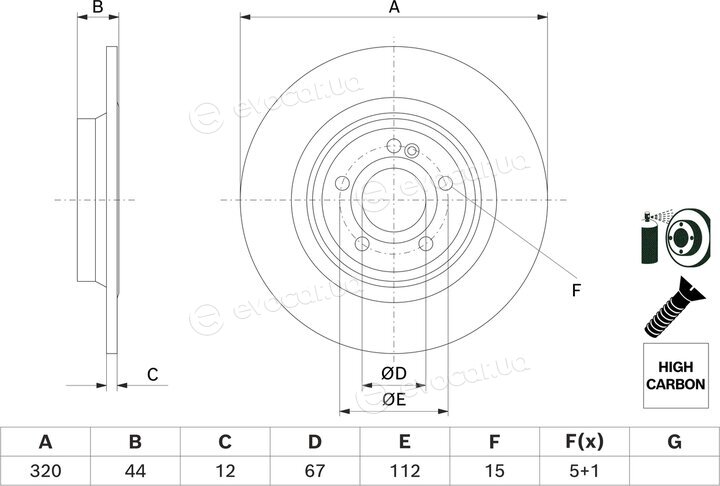 Bosch 0 986 479 F13