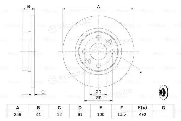 Bosch 0 986 479 164