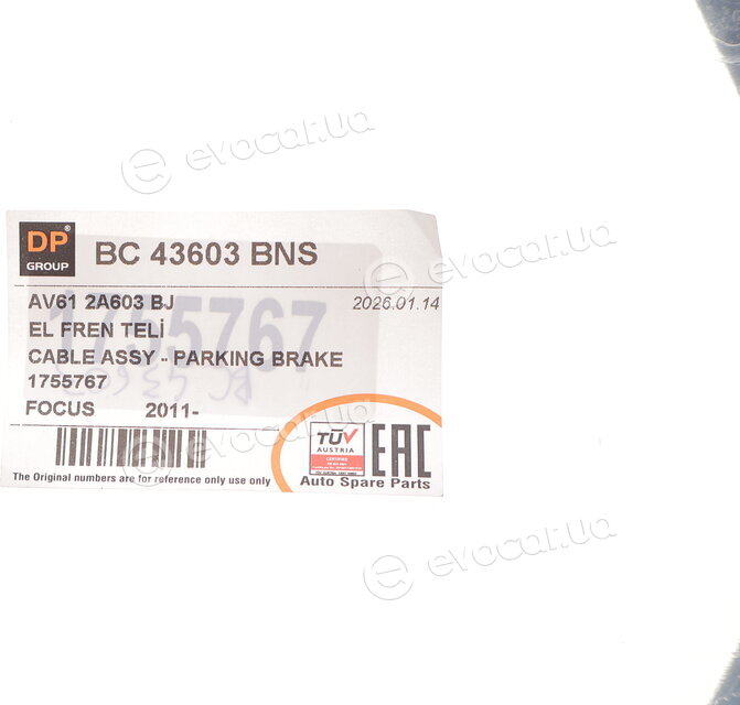 DP BC 43603 BNS