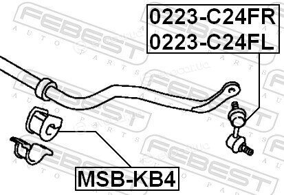 Febest MSB-KB4