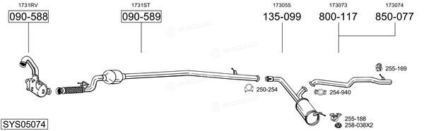 Bosal SYS05074