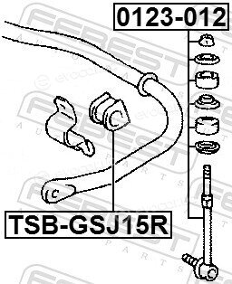 Febest TSB-GSJ15R